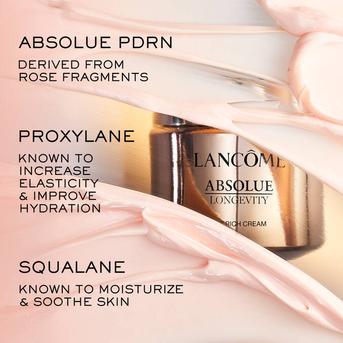 Lancome Absolue Rich Cream ingredients including Grand Rose extracts